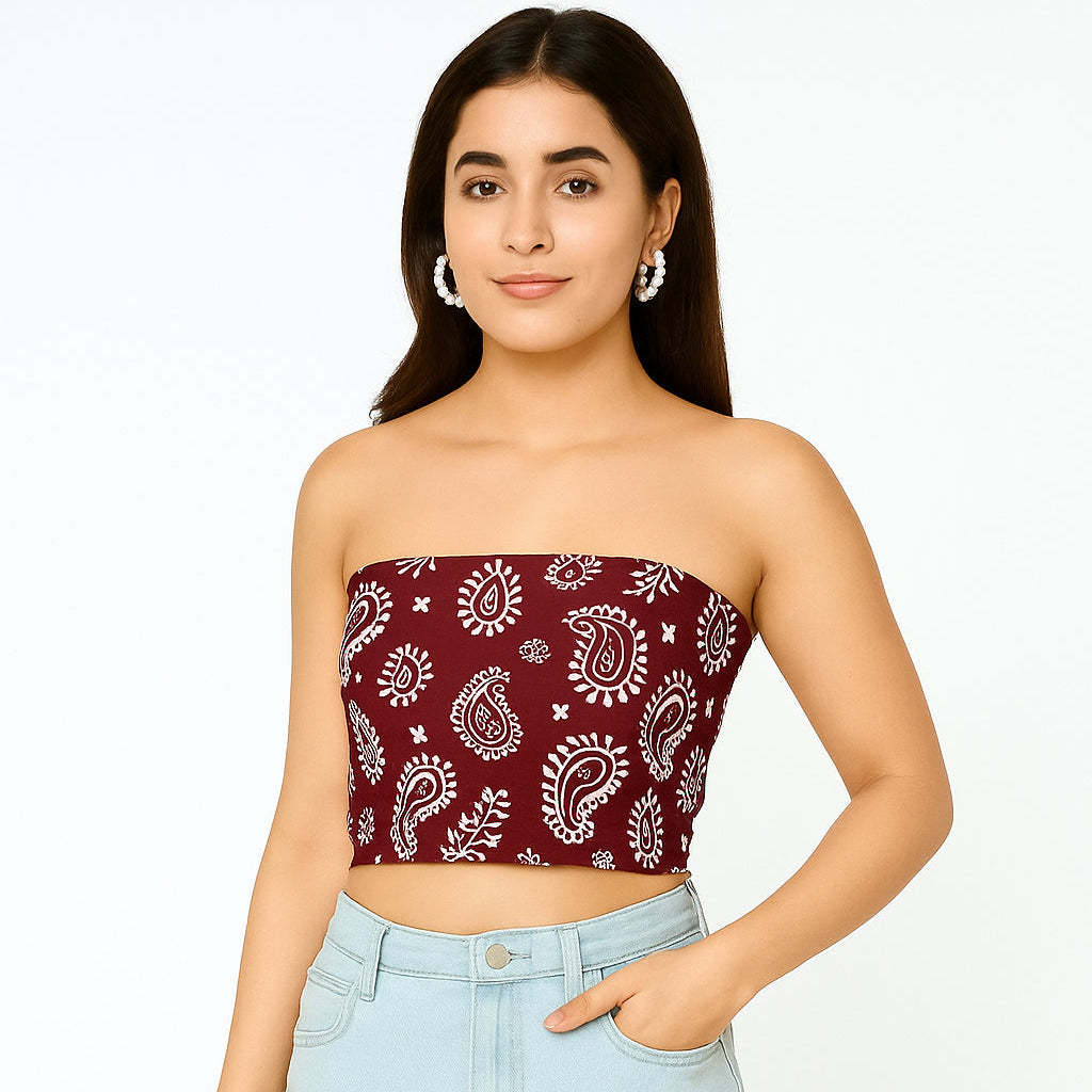 Paisley Tube-Top