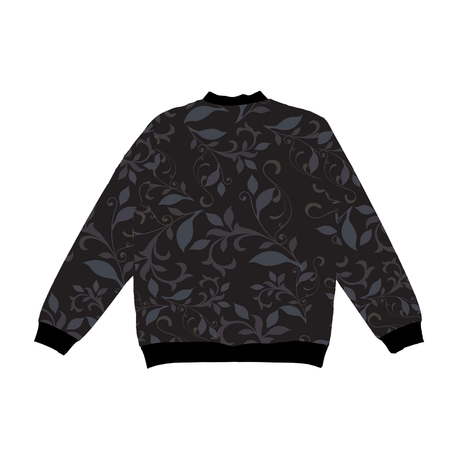 Dusky Leaves Bomber Jacket