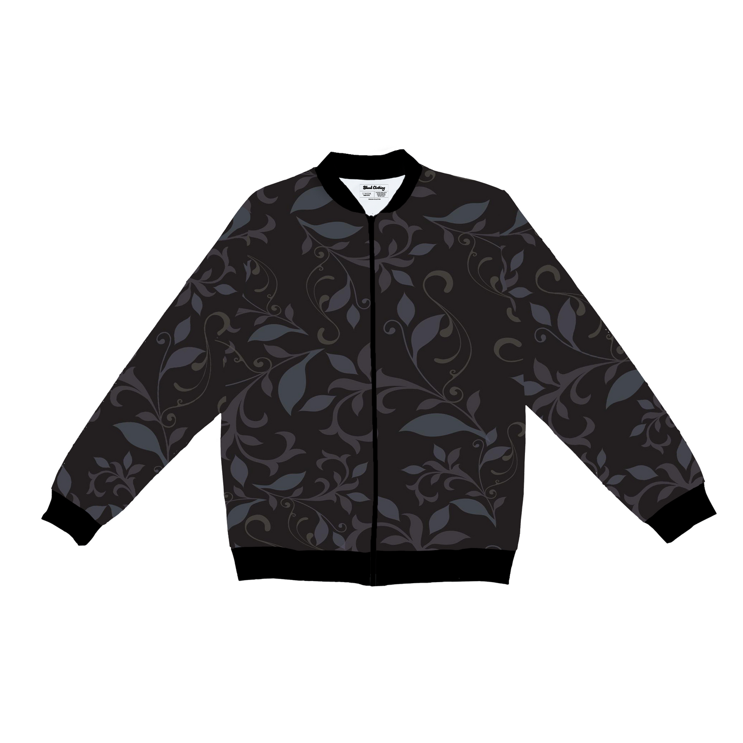 Dusky Leaves Bomber Jacket