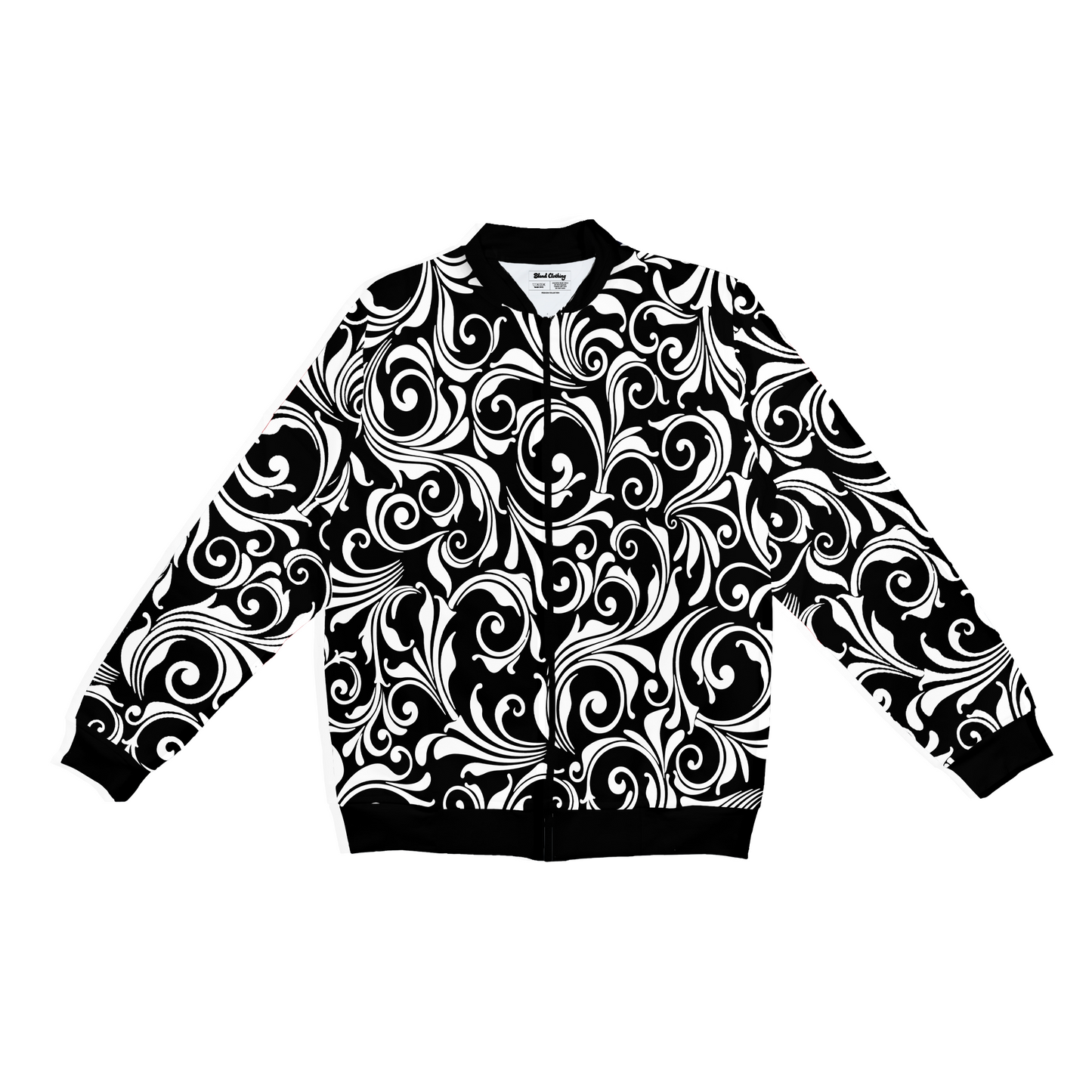 Vintage Swirl Bomber Jacket