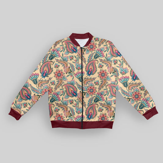 Paisley Bomber Jacket